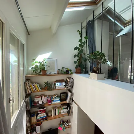 Spacious Duplex 70m2 Fully Equiped In Oberkampf باريس